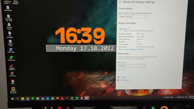 MSI Optix G271 Gaming Monitor - Refresh rate issues | Screen stutter / flicker #msi #msioptixg271 смотреть онлайн
