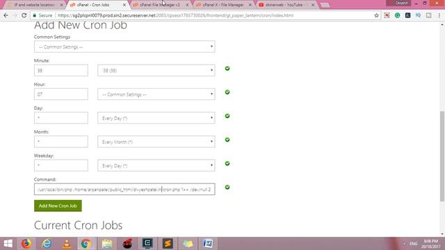 how to create cron job in core php | how to send automatic email in php | shinerweb смотреть онлайн