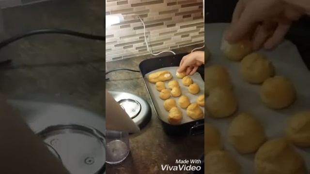 Как наполнять профитроли кремом. смотреть онлайн