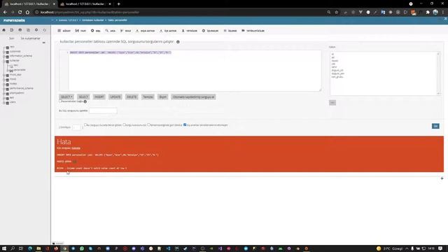 Temel Mysql Eğitim - 5 (Insert) смотреть онлайн