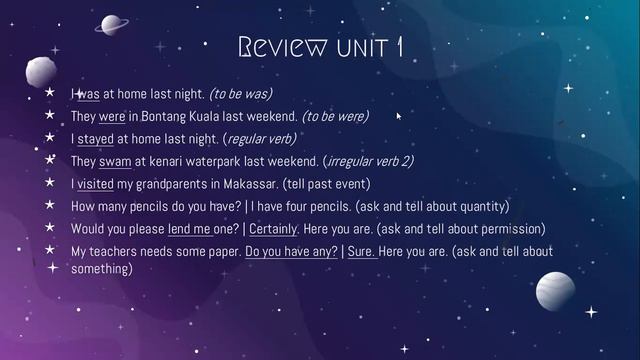 ENGLISH REVIEW 6TH GRADE PAS 1 смотреть онлайн