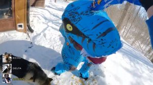 NERF GUN DINOSQUAD BATTLE | (Nerf First Person Shooter!)