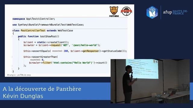 A la découverte de Panthère, Kevin Dunglas - Apéro PHP Lille смотреть онлайн