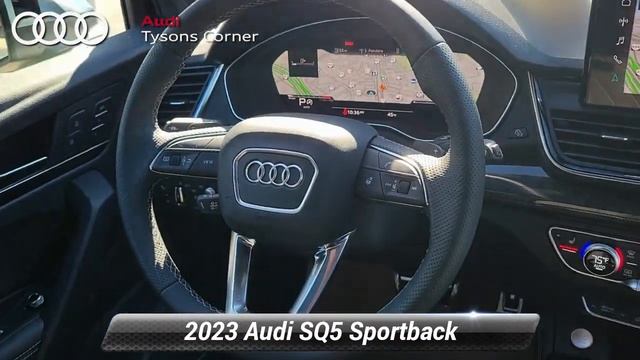 New 2023 Audi SQ5 Sportback Prestige, Vienna, VA 23A0705 смотреть онлайн