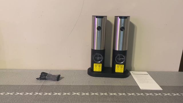 Littneo Electric Salt and Pepper Grinder Set, Rechargeable + Adjustable Coarseness Unboxing + Revie смотреть онлайн