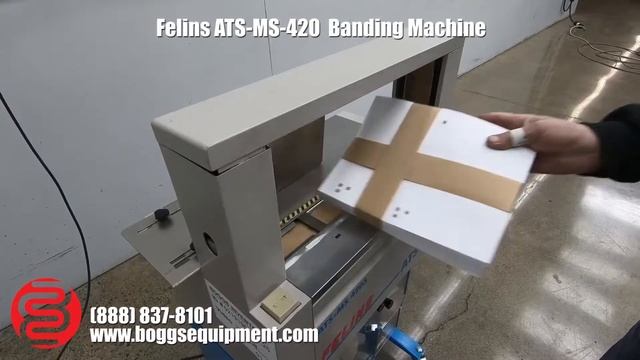 Felins ATS-MS-420 Micro Processor Controlled 30 mm Banding Machine смотреть онлайн