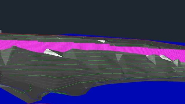 Топографическая съемка откоса