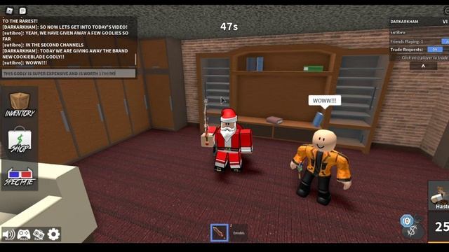 *FREE GODLY* HOW TO GET NEW COOKIEBLADE GODLY FOR FREE IN MM2 CHRISTMAS UPDATE 2020! смотреть онлайн