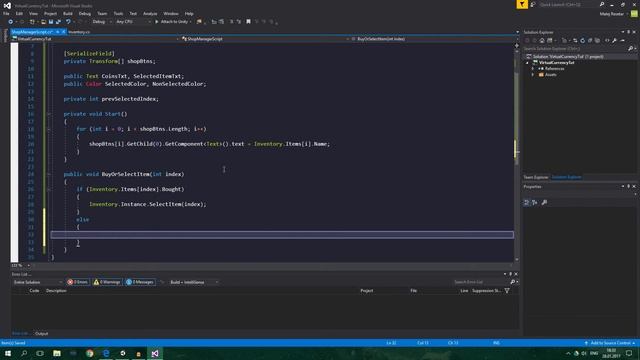 Virtual Currency Shop Tutorial - Part 2 (Unity, C#, JSON) смотреть онлайн