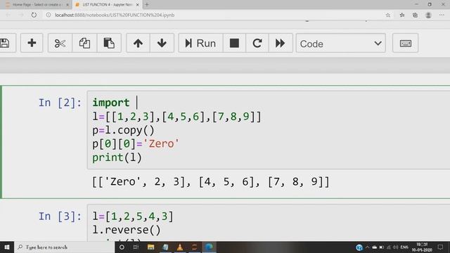 PYTHON X | LIST FUNCTION (PART - IV ) | SHALLOW COPY AND DEEP COPY | (COPY , REVERSE , SORT ) || смотреть онлайн
