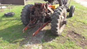 Самодельный  Трактор 4х4 Первый Выезд ! Homemade Monster Tractor 4x4 !