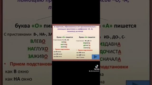 Издоса вназао?или правило 