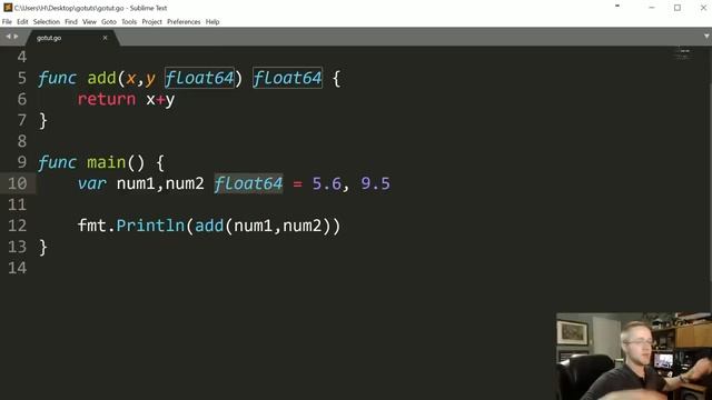 Types - Go Lang Practical Programming Tutorial p.3 смотреть онлайн