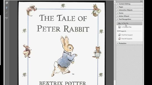 OCR: How To Convert Scanned Document (PDF) To Text Using Adobe Acrobat Professional