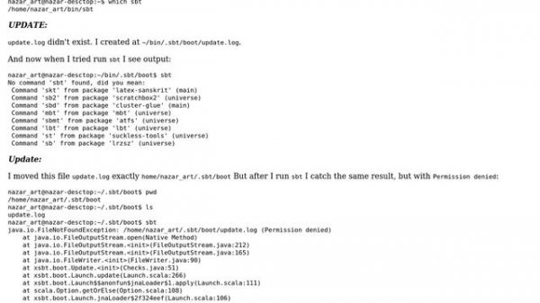 sbt - java.io.FileNotFoundException