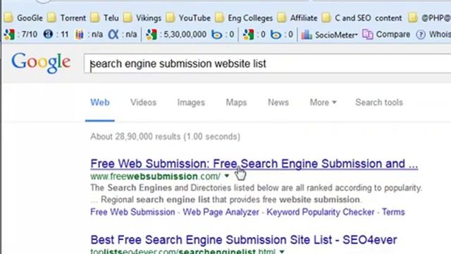 Search Engine Submission in SEO Telugu | VLR Training Class 63 смотреть онлайн
