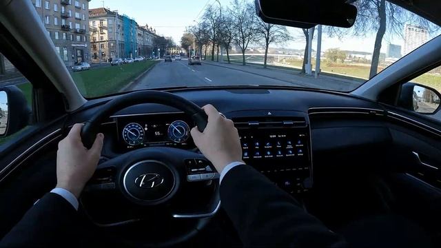 2022 Hyundai Tucson [Premium] 1.6l 230HP 4WD - POV Test Drive - LT car of the Year 2022 participant смотреть онлайн