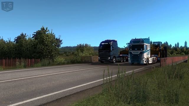 ETS2 - Scania S vs Volvo FH16 (730HP vs 750HP) смотреть онлайн