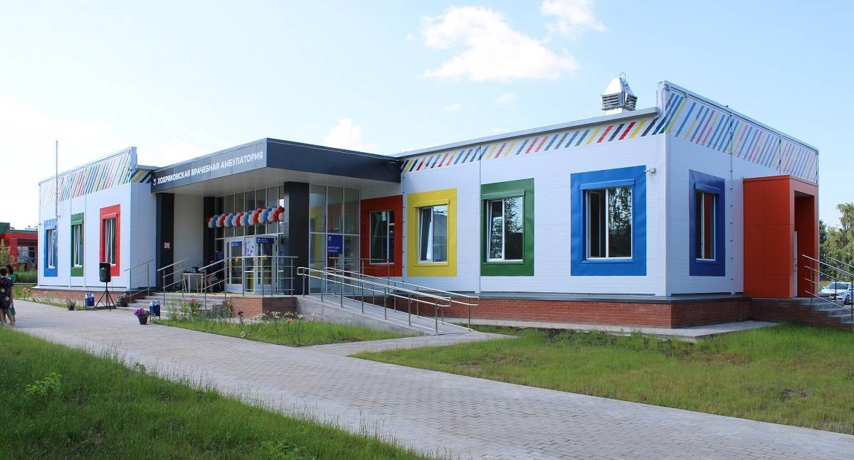 Новая врачебная амбулатория в д. Хохряки