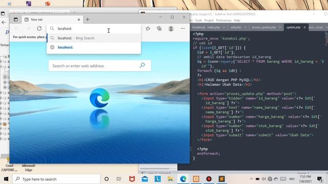 tutorial crud dengan PHP MySQLi. смотреть онлайн