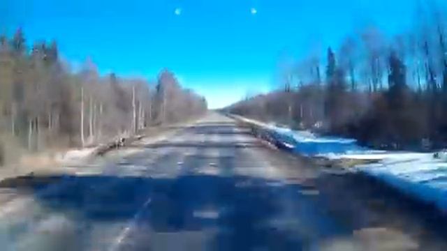 Трасса А114 на Вологду. [ Вход в Вологодскую обл. - ✕ Устюжна ] смотреть онлайн