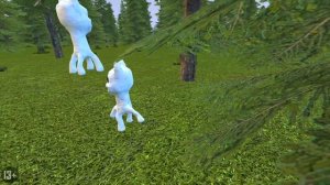 СЕМЬЯ БЕЛЫХ МУЛЬТЯШНЫХ КОТОВ В ГАРРИС МОД! СТАЛ БЕЛЫМ КАРТУН КЭТОМ! WHITE CARTOON CAT В Garry`s Mod