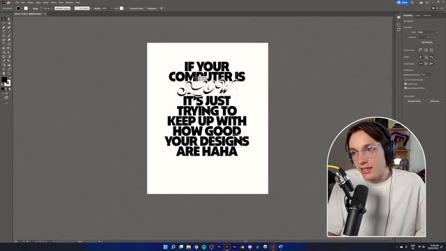 Watch me Design a COOL POSTER! | Design With Elliot #5 смотреть онлайн