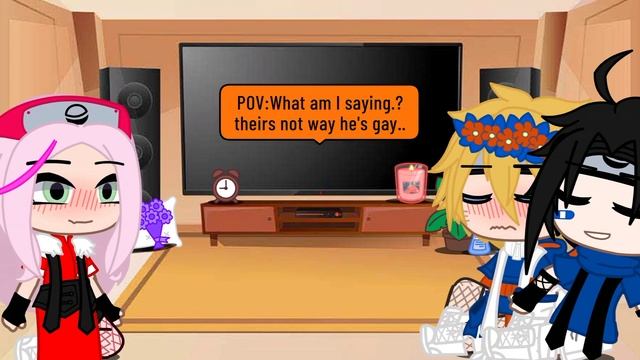 Team 7 react to there future selves (Sasunaru) смотреть онлайн