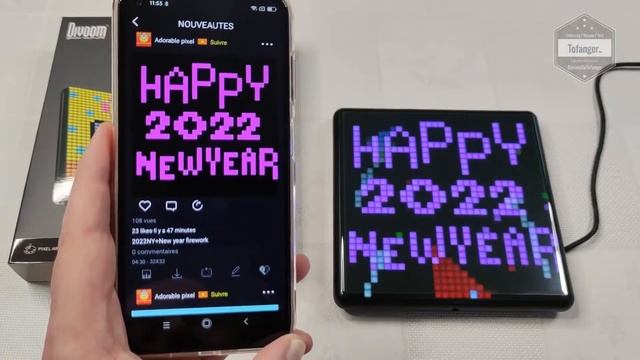 DIVOOM Pixoo-Max ❤️ Cadre Photo Numérique Pixel Art 32*32 - App DIVOOM SMART - Unboxing