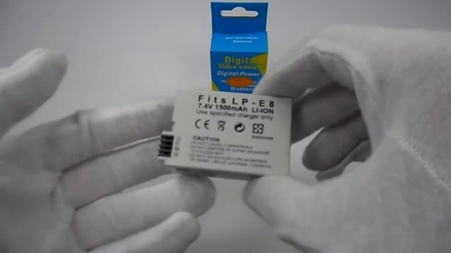 BATERIA DO CANON LP-E8 EOS 550D 600D 650D 1500mAh смотреть онлайн