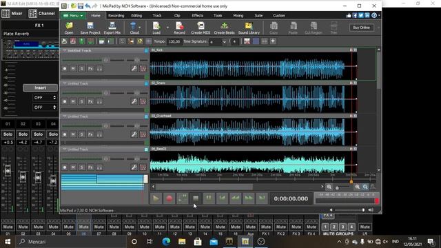 SOUND TEST MIXING MULTITRACK MIXER MIDAS MR18