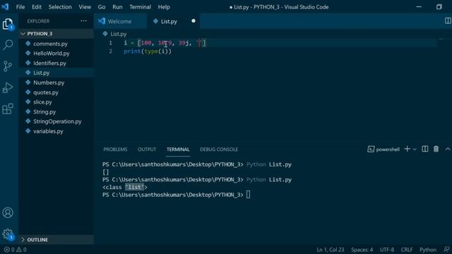 #11 List in Python 3 | Python for beginners | 2021 смотреть онлайн
