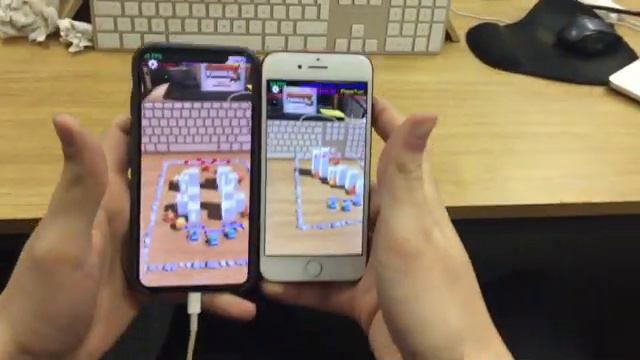 AR Smash Tanks ARKit 1.5 Testing