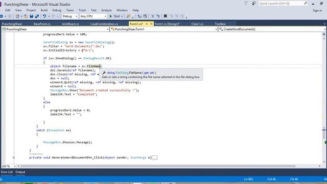 Etabs Plugin, C-Sharp programming, And Punching Shear | Link In The Description смотреть онлайн