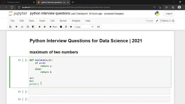 Maximum and Minimum in Python | Part 2 | Code in Python for Data Science | The Data Monk смотреть онлайн