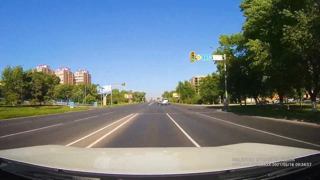 Тараз, прогулка по городу на авто (Taraz/Джамбул) - май 2021 смотреть онлайн