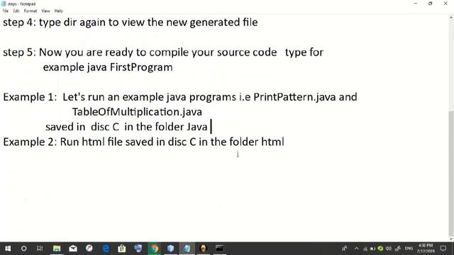 How to run Java programs & html files on CMD смотреть онлайн