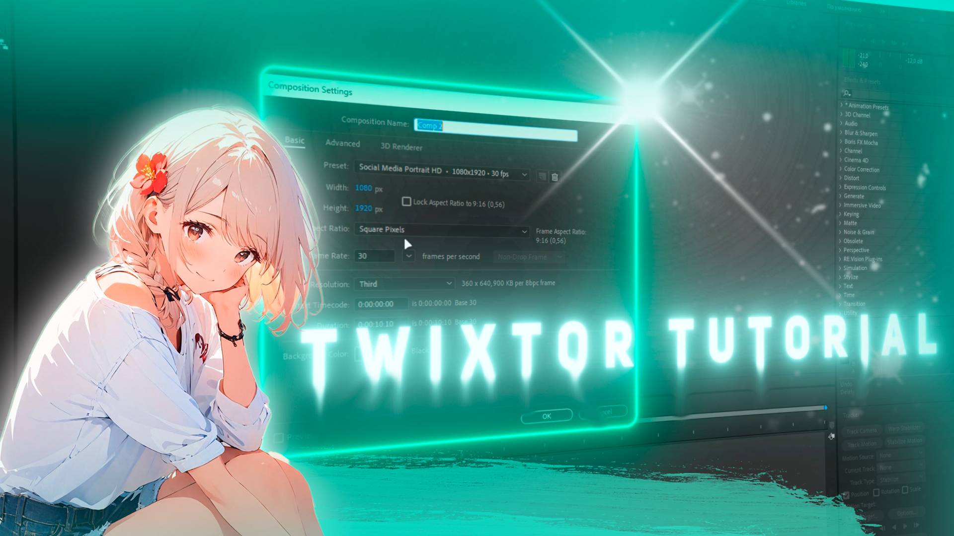 Twixtor Tutorial