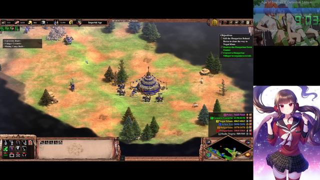 Age of Empires II: DE - Ivaylo 5: Where the One-Eyed Man is King (Hard) in 35:58 смотреть онлайн