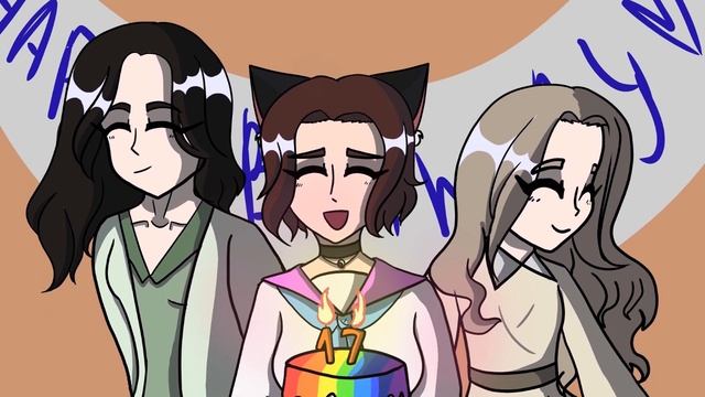 LUCKY LUCKY MEME ANIMATION || HBD SHMELIK SHMELIK смотреть онлайн
