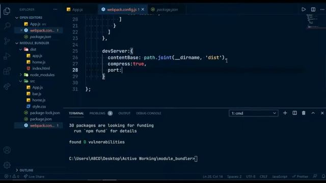 Webpack Dev Server | Webpack Tutorial | Webpack 2021 смотреть онлайн