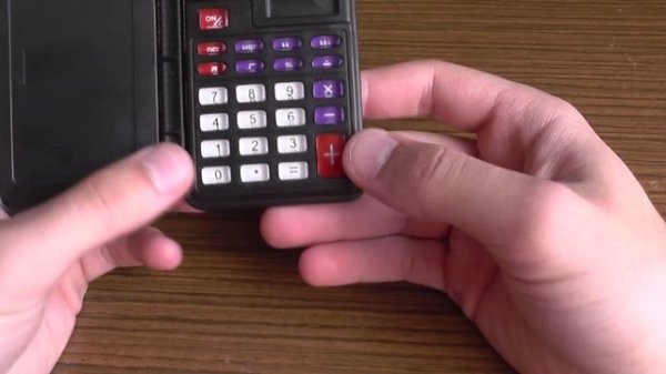 Electronic calculator KK-568A - recenzja/prezentacja/rozbiórka :)