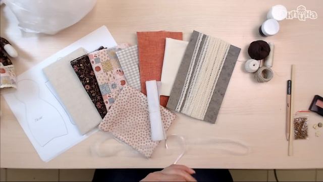 Материалы для создания текстильной Заи в стиле Тильда смотреть онлайн