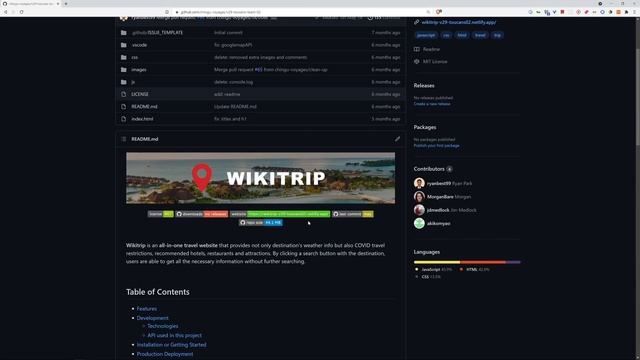 Wiki Trips Demo (with CORS Issue resolved presentation on the meeting) смотреть онлайн