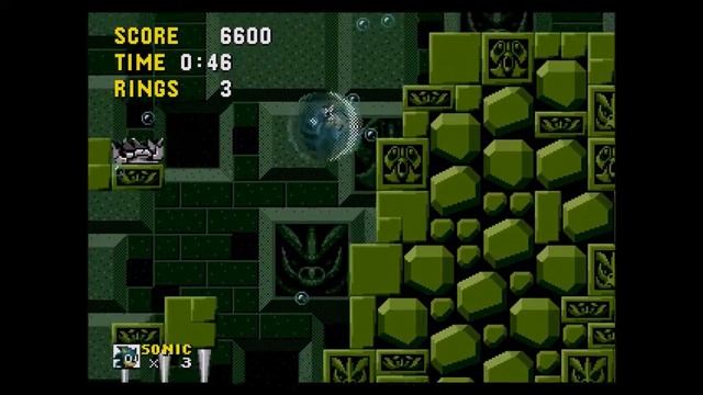 S2 Nick Arcade Sonic in Sonic 1 - Labyrinth Zone Water Bug смотреть онлайн