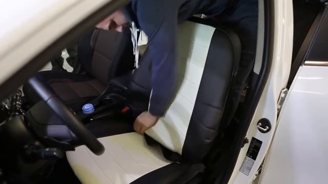 Установка авто чехлов от производителя 'АВТОПИЛОТ' Киа Сид с 2012 года смотреть онлайн