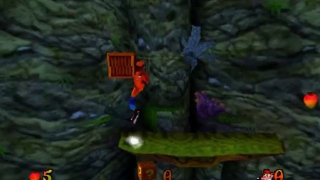 Crash Bandicoot 2: Cortex Strikes Back - Stage 9: Crash Crush (100% Completed) смотреть онлайн