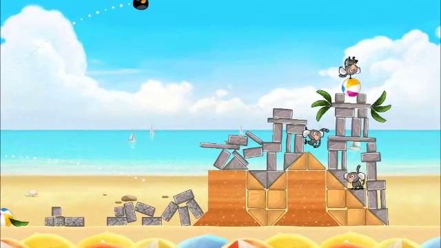 Official Angry Birds Rio Walkthrough Beach Volley 5-12 смотреть онлайн