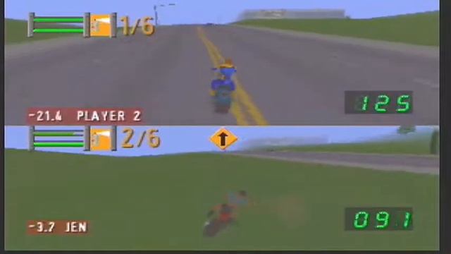 Road Rash 64 Multiplayer смотреть онлайн