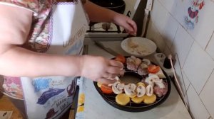 Тест-драйв сковороды газ-гриль